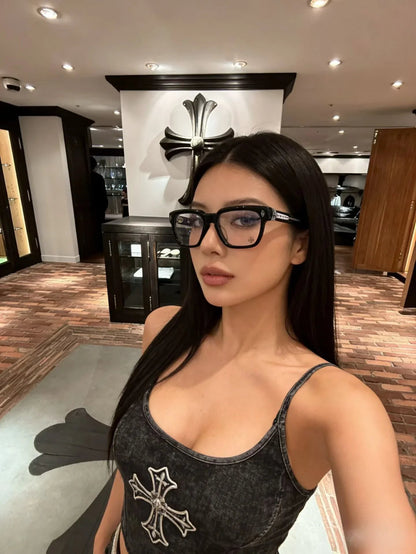 Chrome Hearts PEN 15 BK/GP Glasses Frame ⚜️