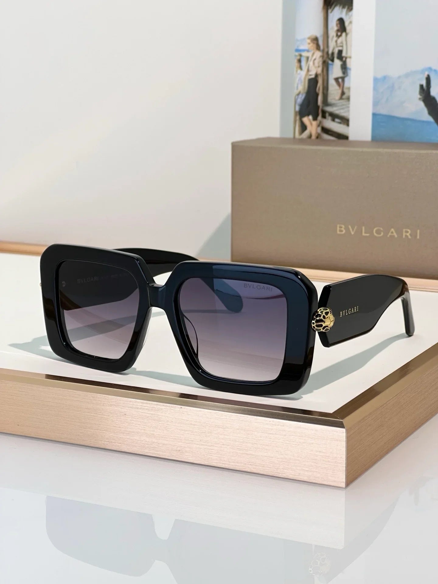 Bvlgari Serpenti Forever BV 40006I 72F Women's Sunglasses ✨
