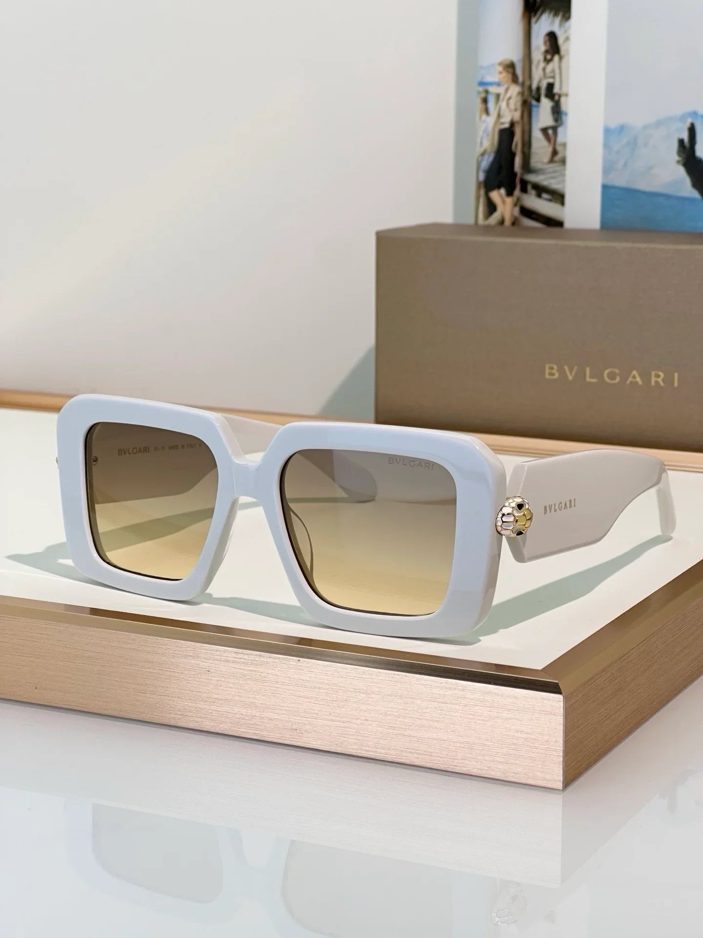 Bvlgari Serpenti Forever BV 40006I 72F Women's Sunglasses ✨
