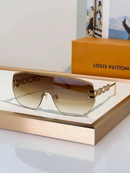 Louis Vuitton Z3108U LV Jewel Mask  Sunglasses NEW   ✨