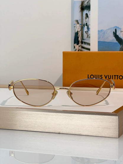 Louis Vuitton Z3179U LV Confetti Oval Sunglasses   ✨