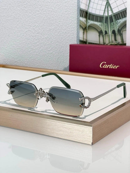Cartier C-decor PREMIÈRE DE CARTIER CT0679 Diamond Sunglasses 🐆