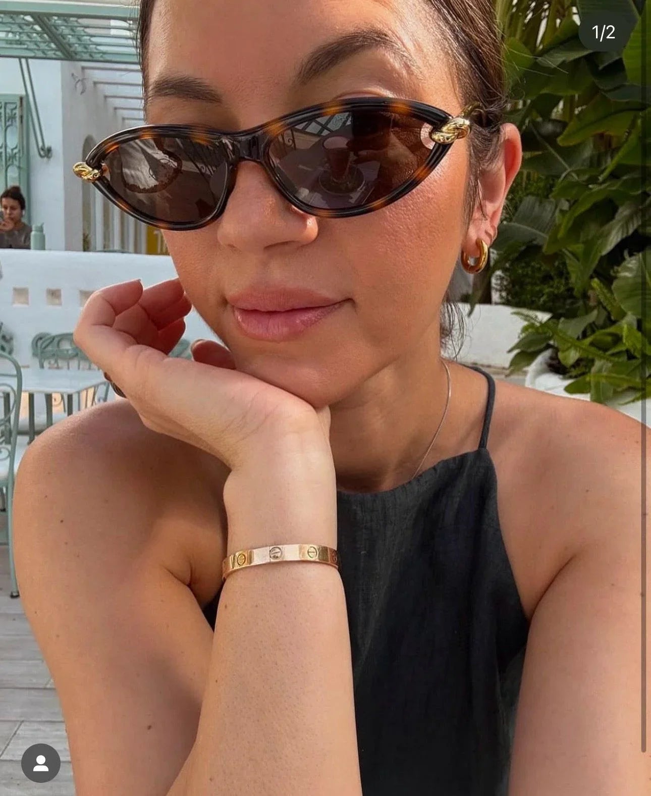 '- BOTTEGA VENETA BV1390 Women's Sunglasses💚