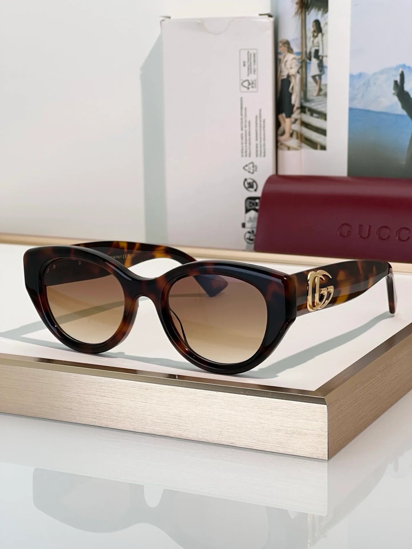 Gucci GG1976SK 001 Sunglasses ✨