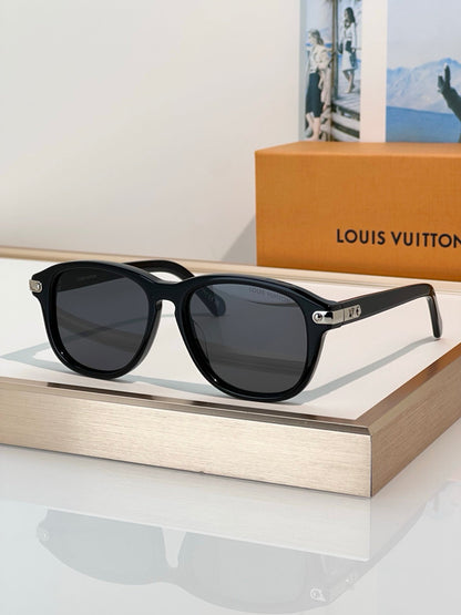Louis Vuitton Z3075U LV Signature Aviator Sunglasses ✨