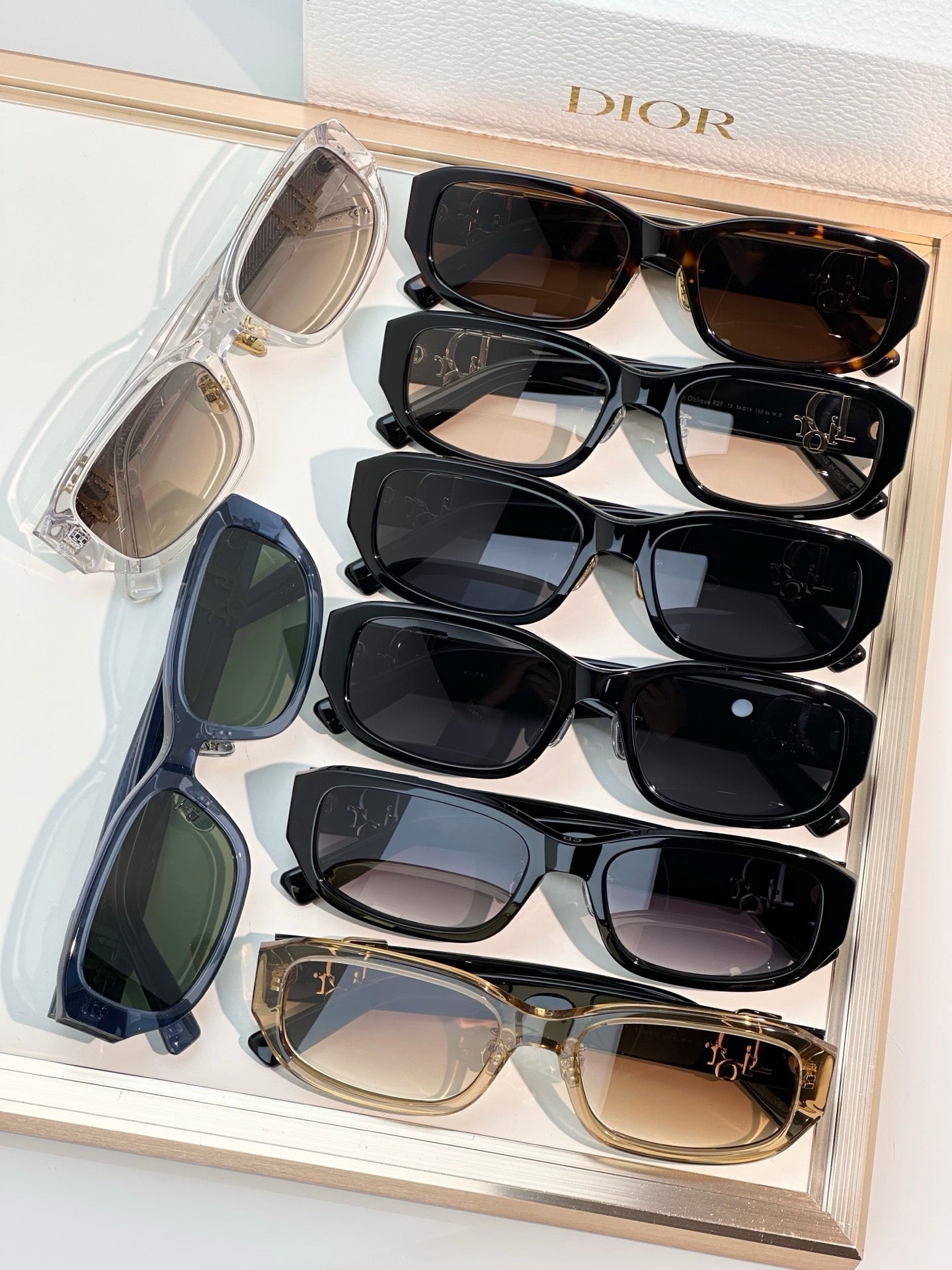 DIOR Oblique R2F Oval Sunglasses✨