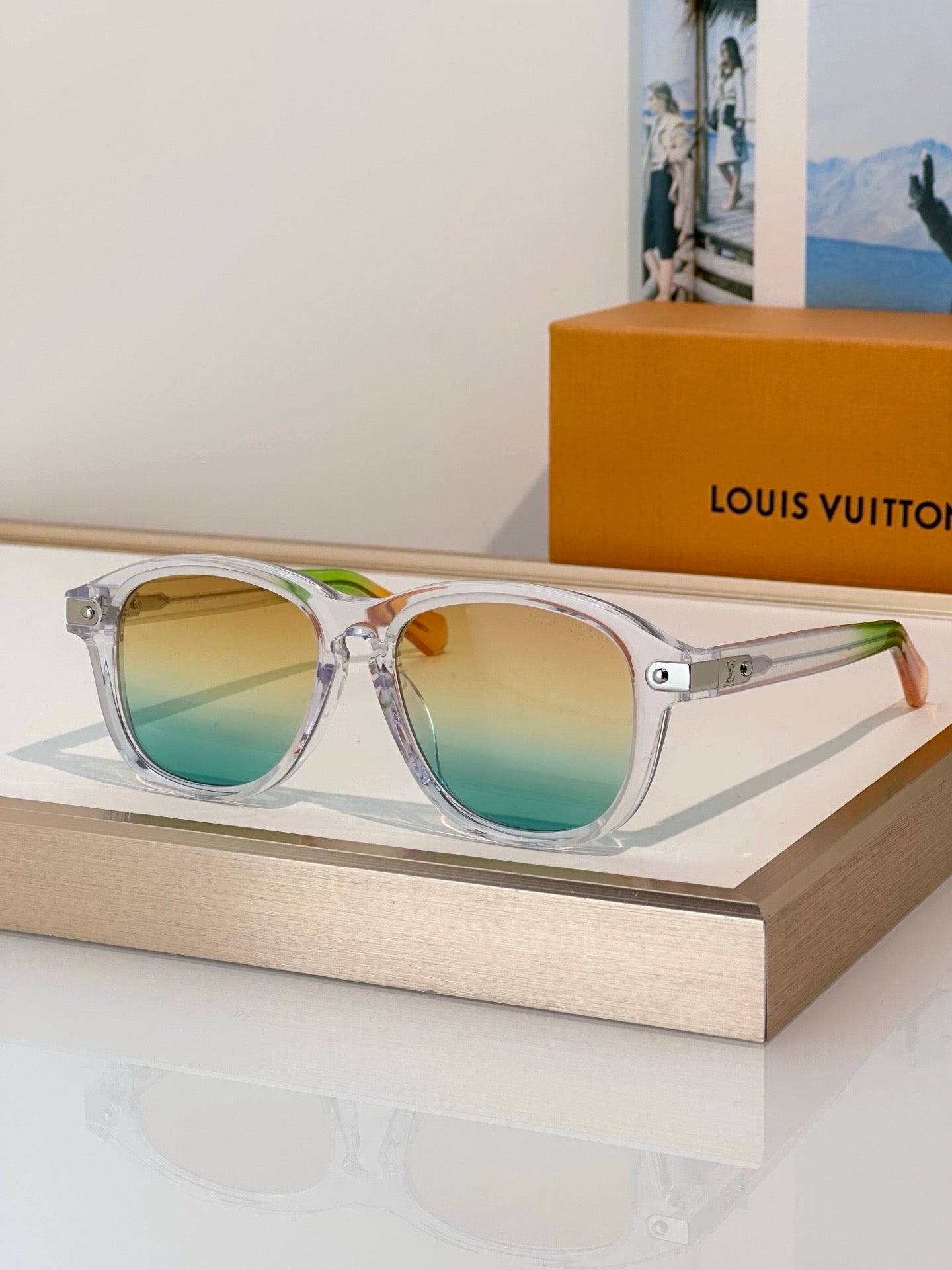 Louis Vuitton Z3125U LV Signature Aviator Sunglasses  ✨