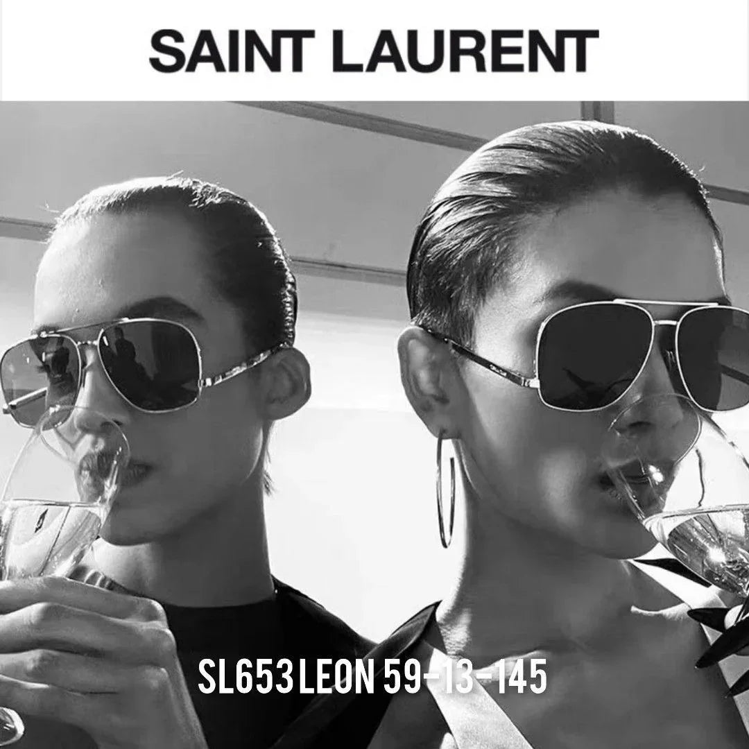 YSL Saint Laurent SL 653 LEON UNISEX Sunglasses ✨