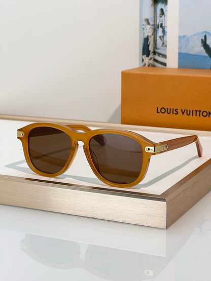 Louis Vuitton Z3125U LV Signature Aviator Sunglasses  ✨