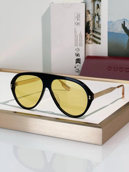 Gucci GG1515S 001 Sunglasses - As Seen On Lewis Hamilton 🇮🇹