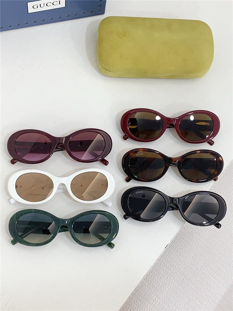 Gucci Oval Round Frame GG1587S Women's Sunglasses ✨