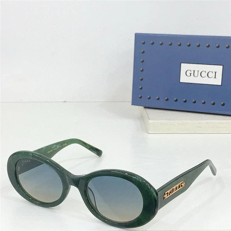 Gucci Oval Round Frame GG1587S Women&