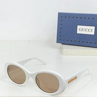Gucci Oval Round Frame GG1587S Women&