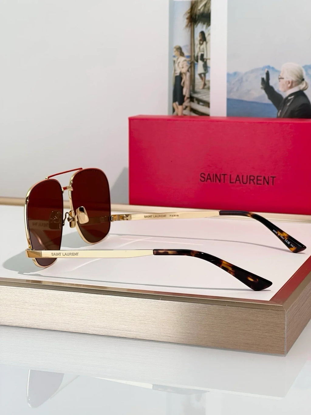 YSL Saint Laurent SL 653 LEON UNISEX Sunglasses ✨