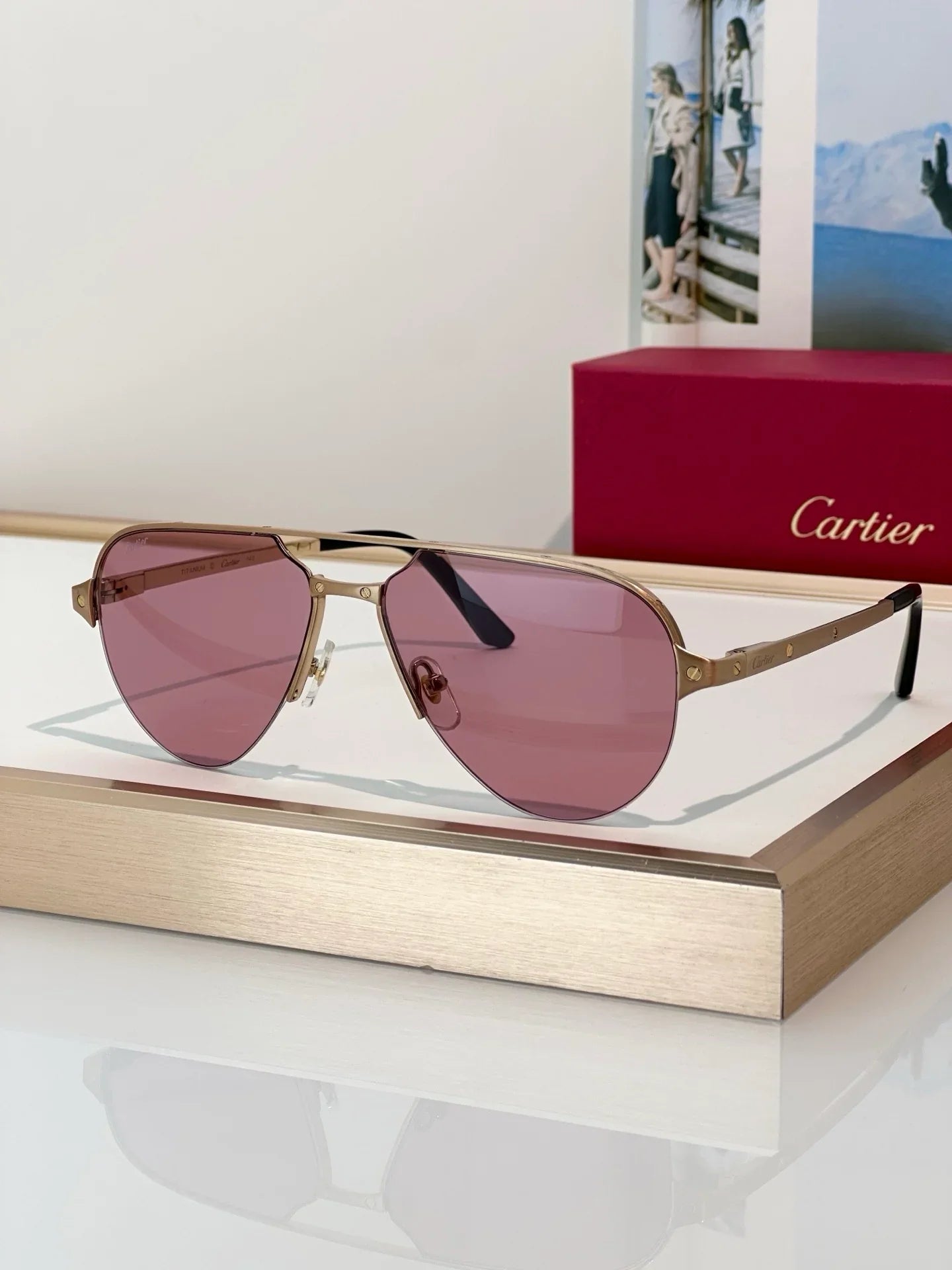 Cartier CT0386S 003 Sunglasses Men's $1295  ✨
