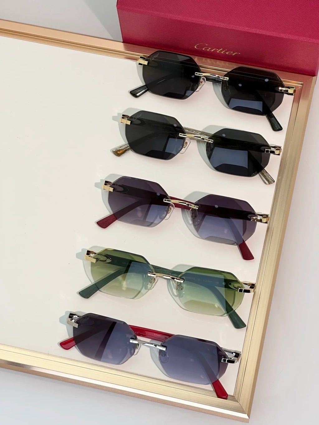 Cartier CT0439S Unisex Sunglasses & Eyeglasses $3495 ✨
