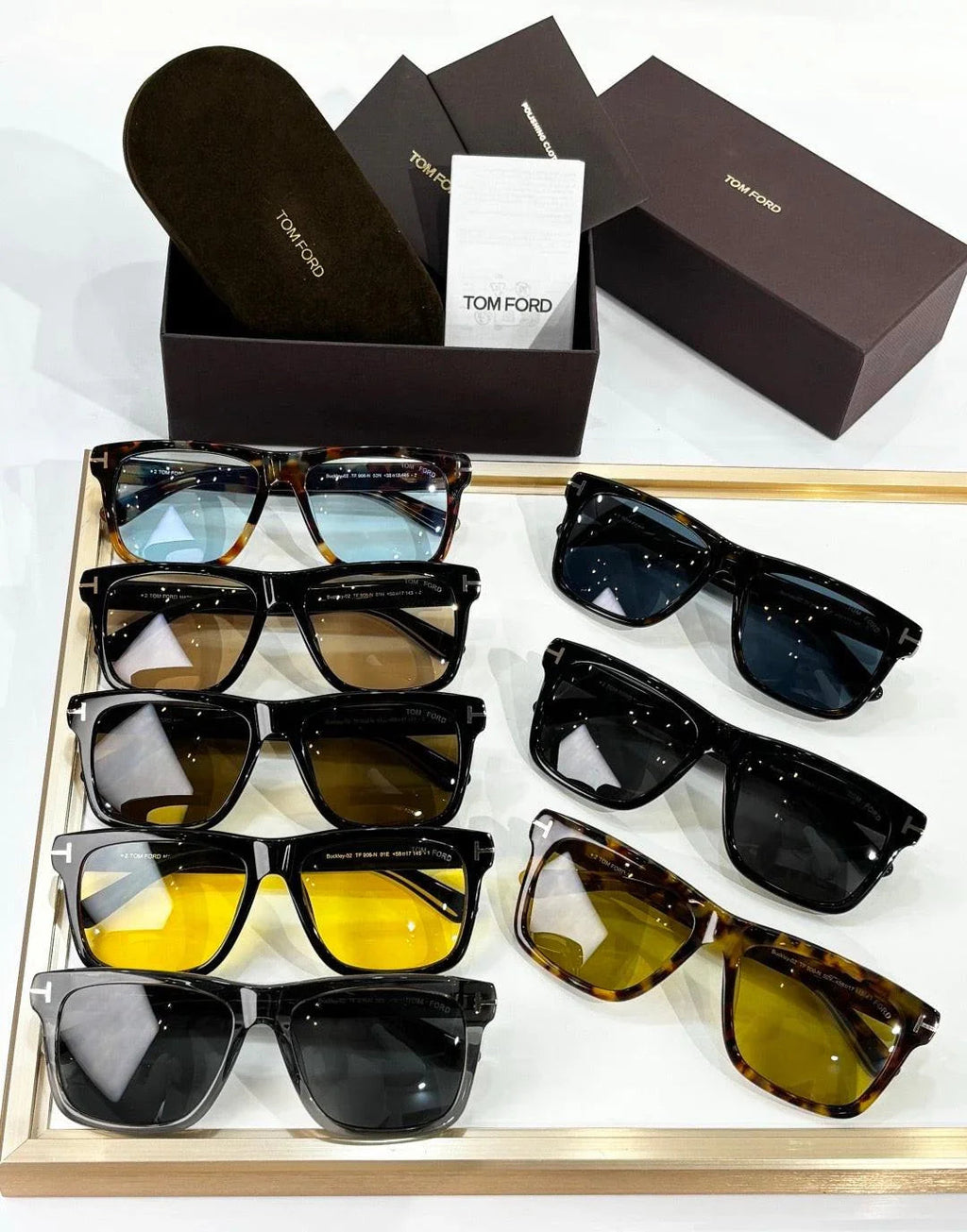 TOM FORD Buckley-02 TF906-N 01A  🔱