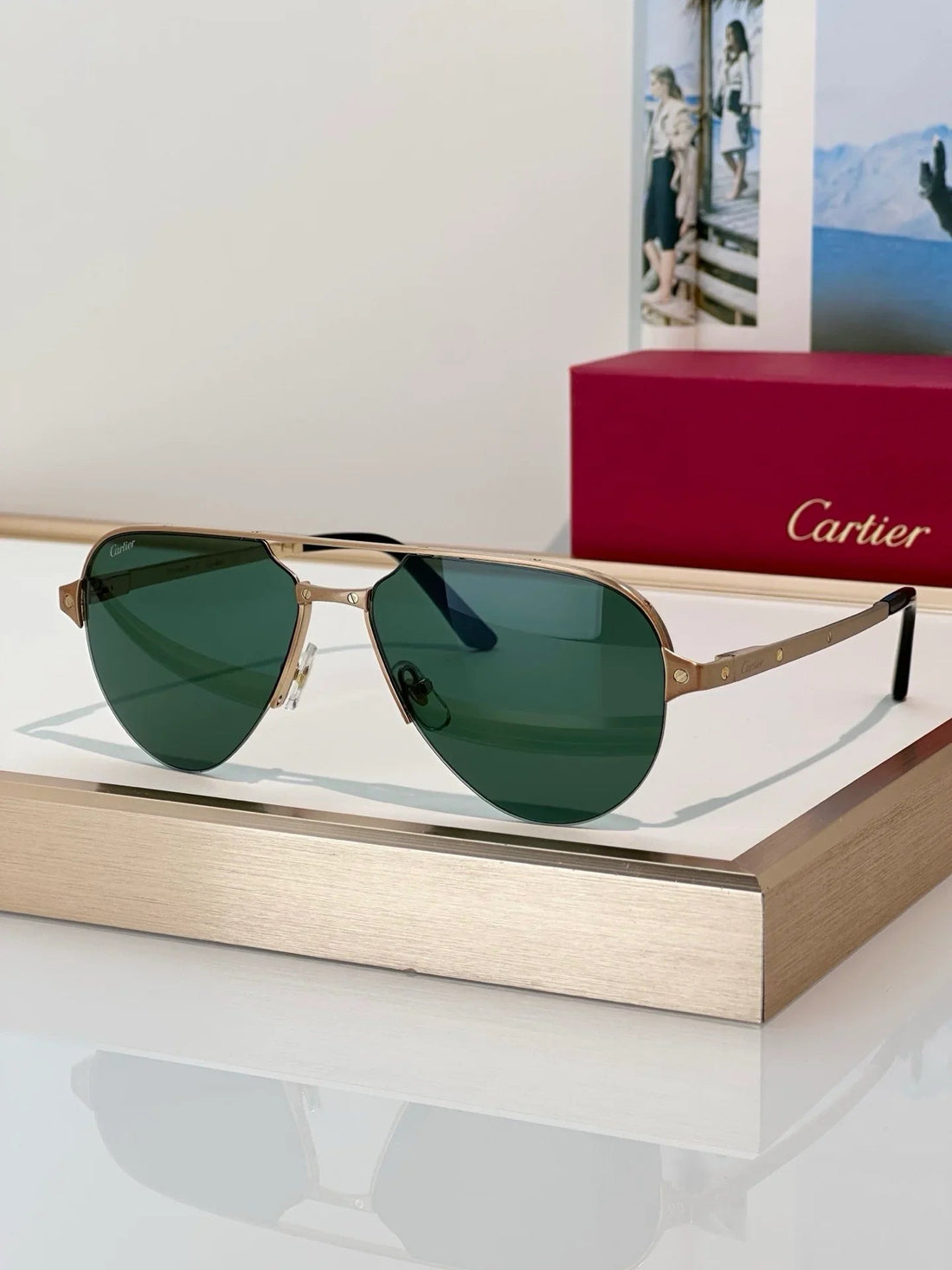 Cartier CT0386S 003 Sunglasses Men&