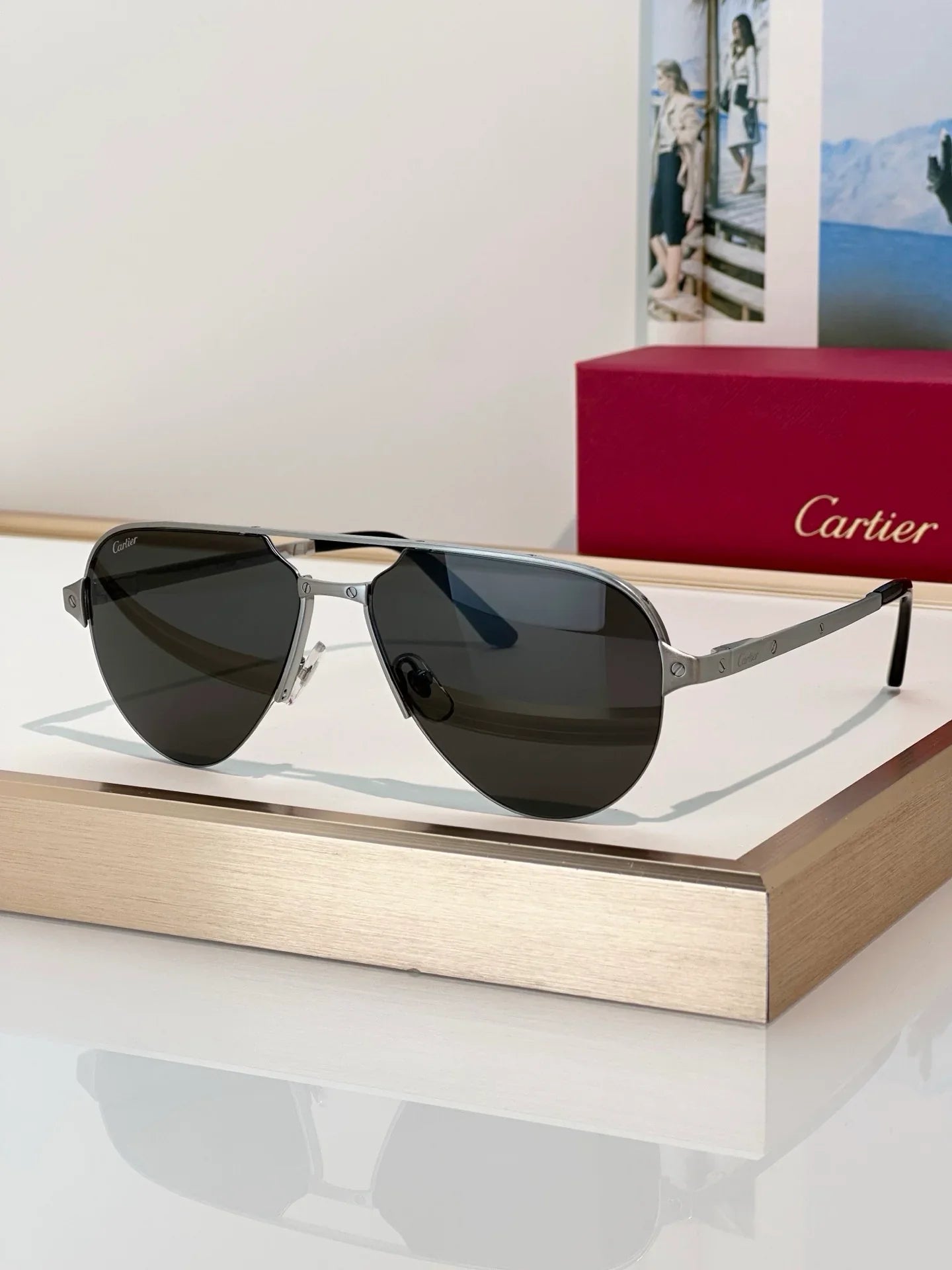 Cartier CT0386S 003 Sunglasses Men&