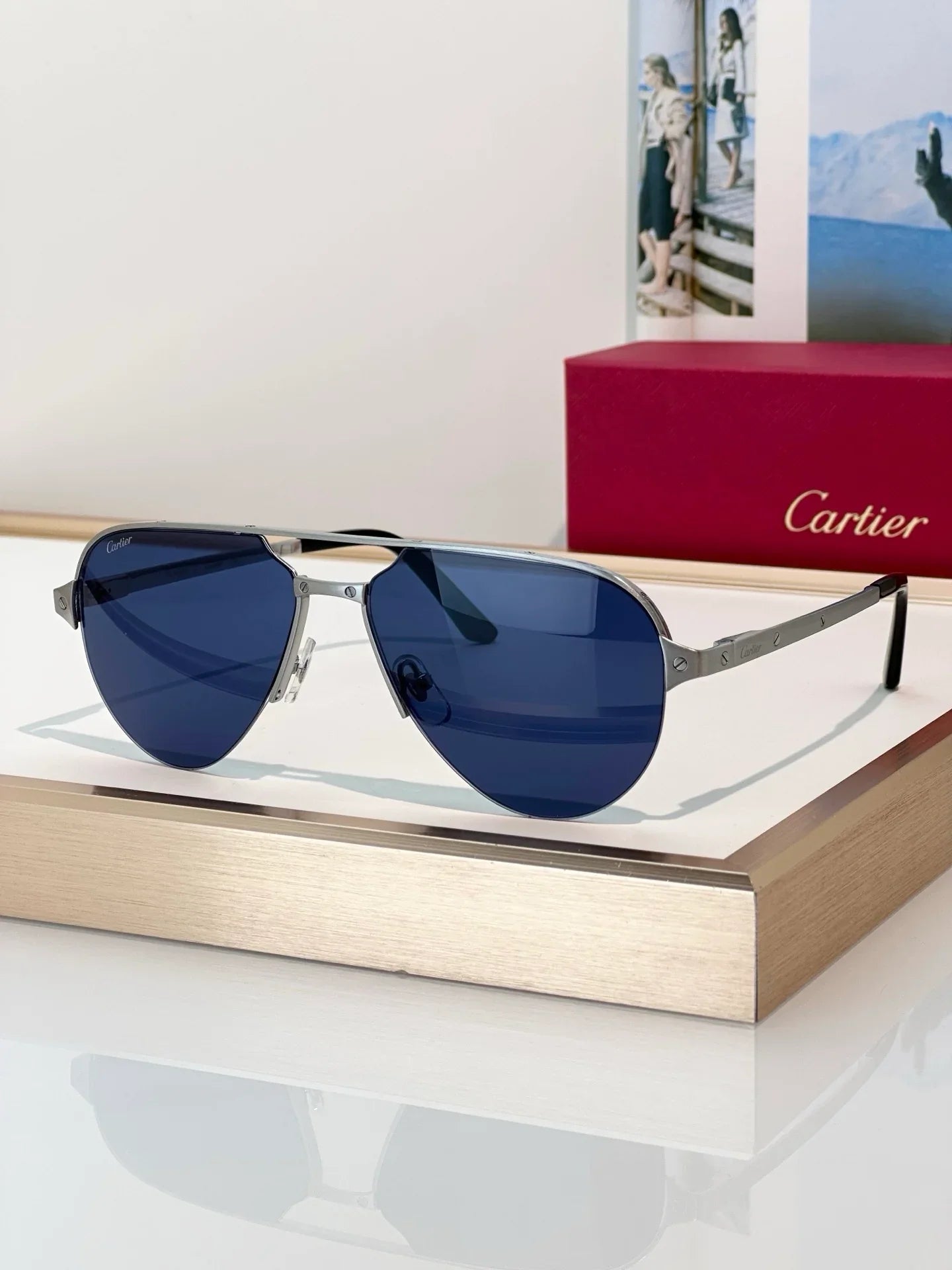 Cartier CT0386S 003 Sunglasses Men&