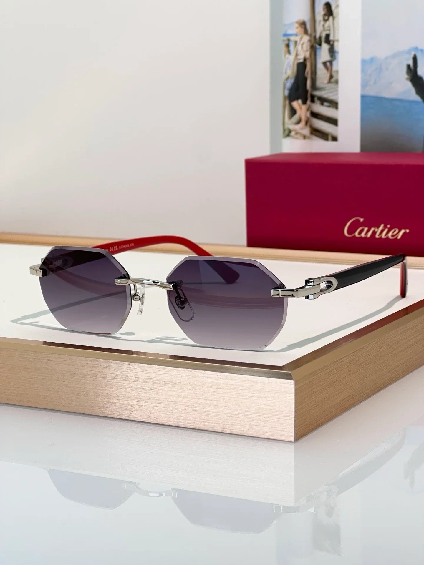 Cartier CT0439S Unisex Sunglasses & Eyeglasses $3495 ✨