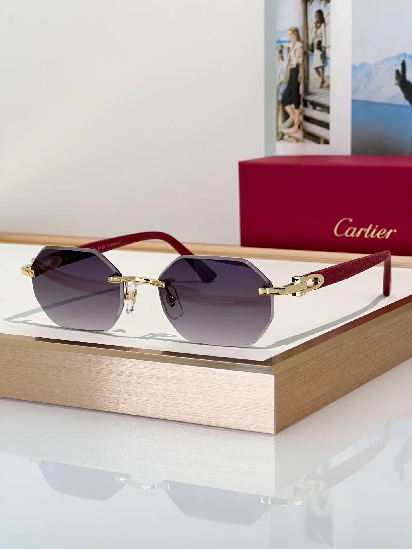 Cartier CT0439S Unisex Sunglasses & Eyeglasses $3495 ✨