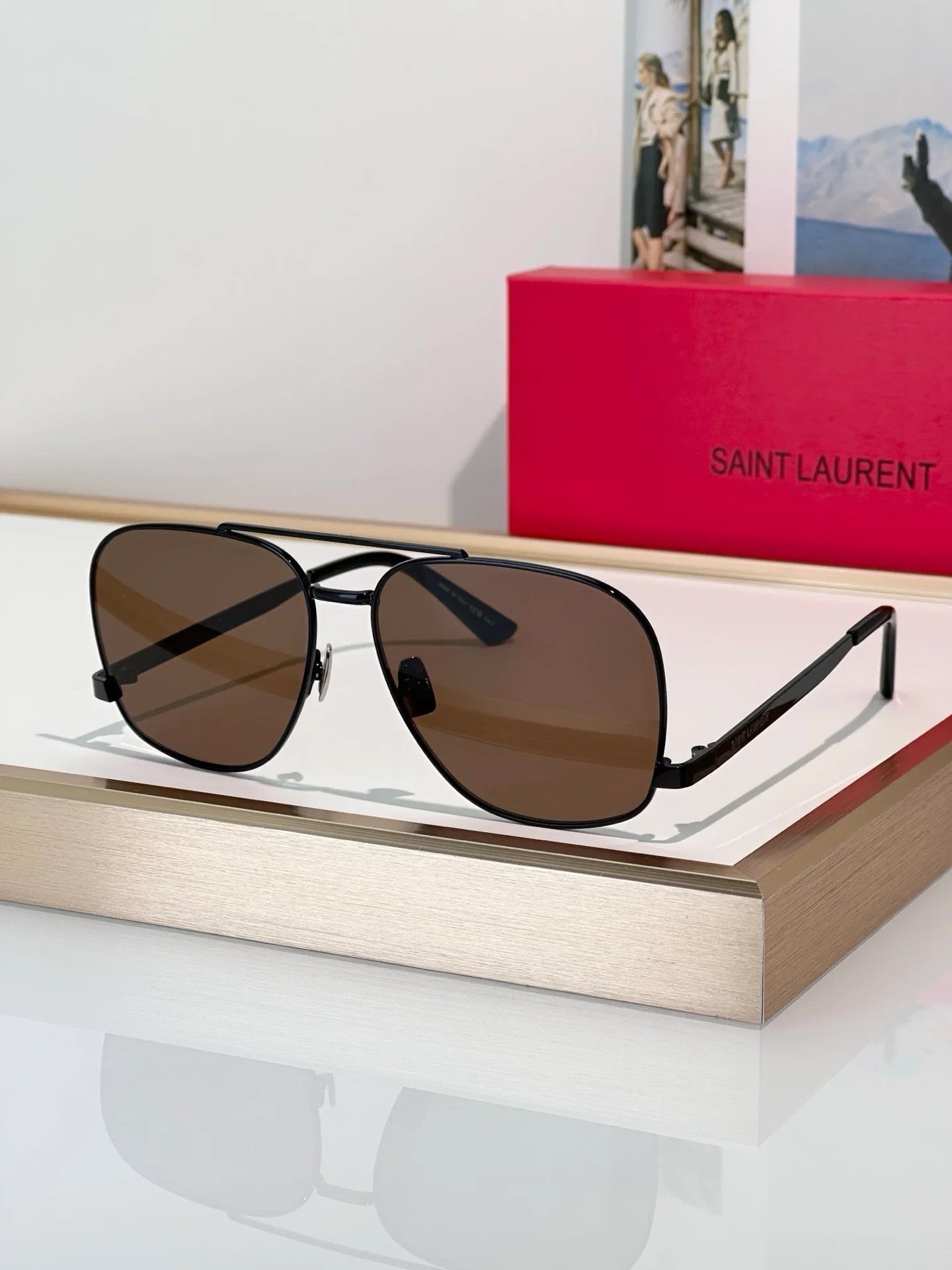 YSL Saint Laurent SL 653 LEON UNISEX Sunglasses ✨