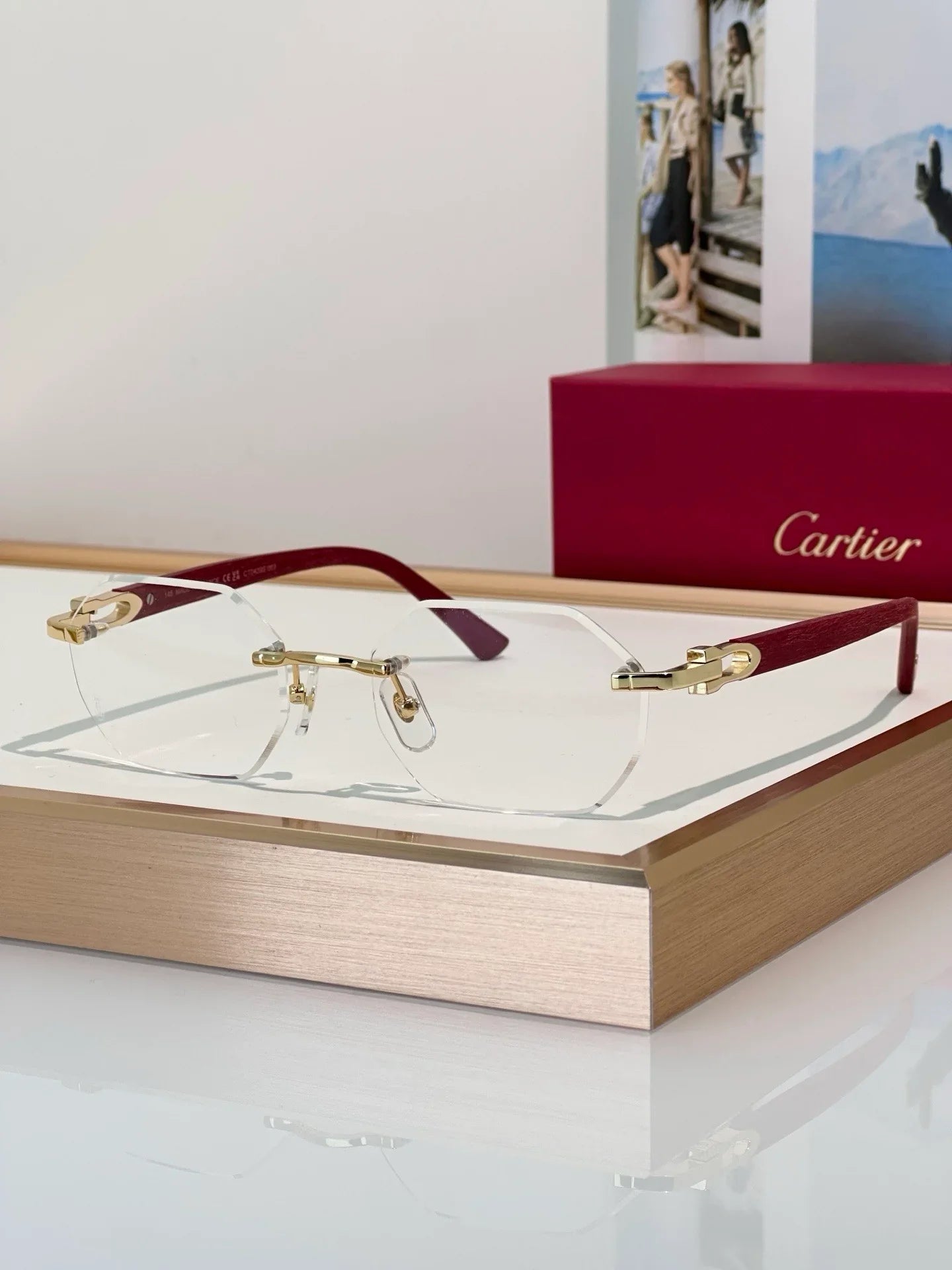 Cartier CT0439S Unisex Sunglasses & Eyeglasses $3495 ✨