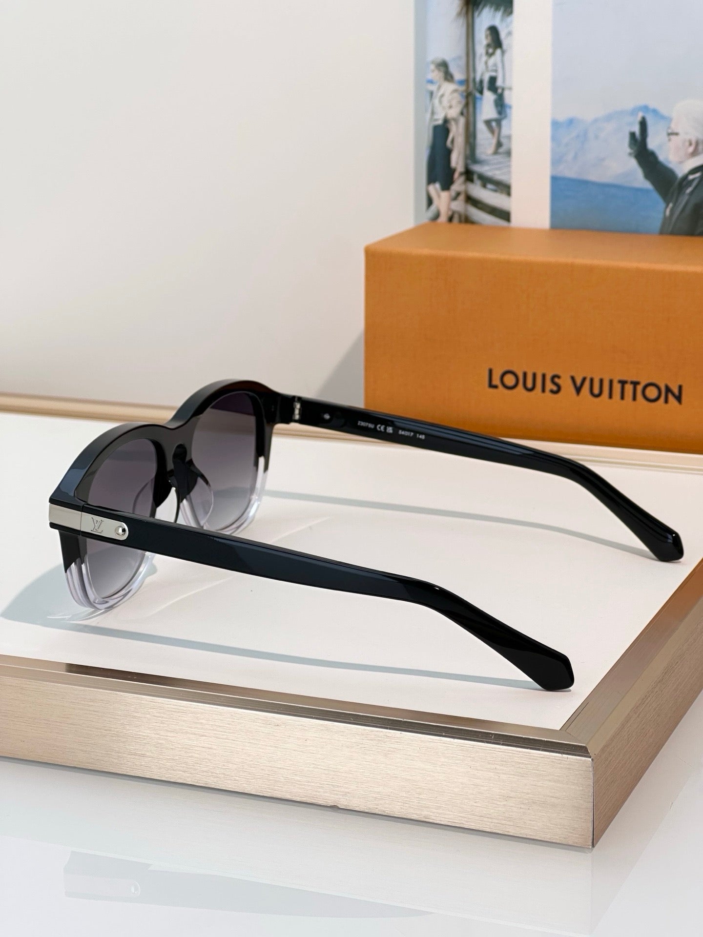 Louis Vuitton Z3125U LV Signature Aviator Sunglasses  ✨