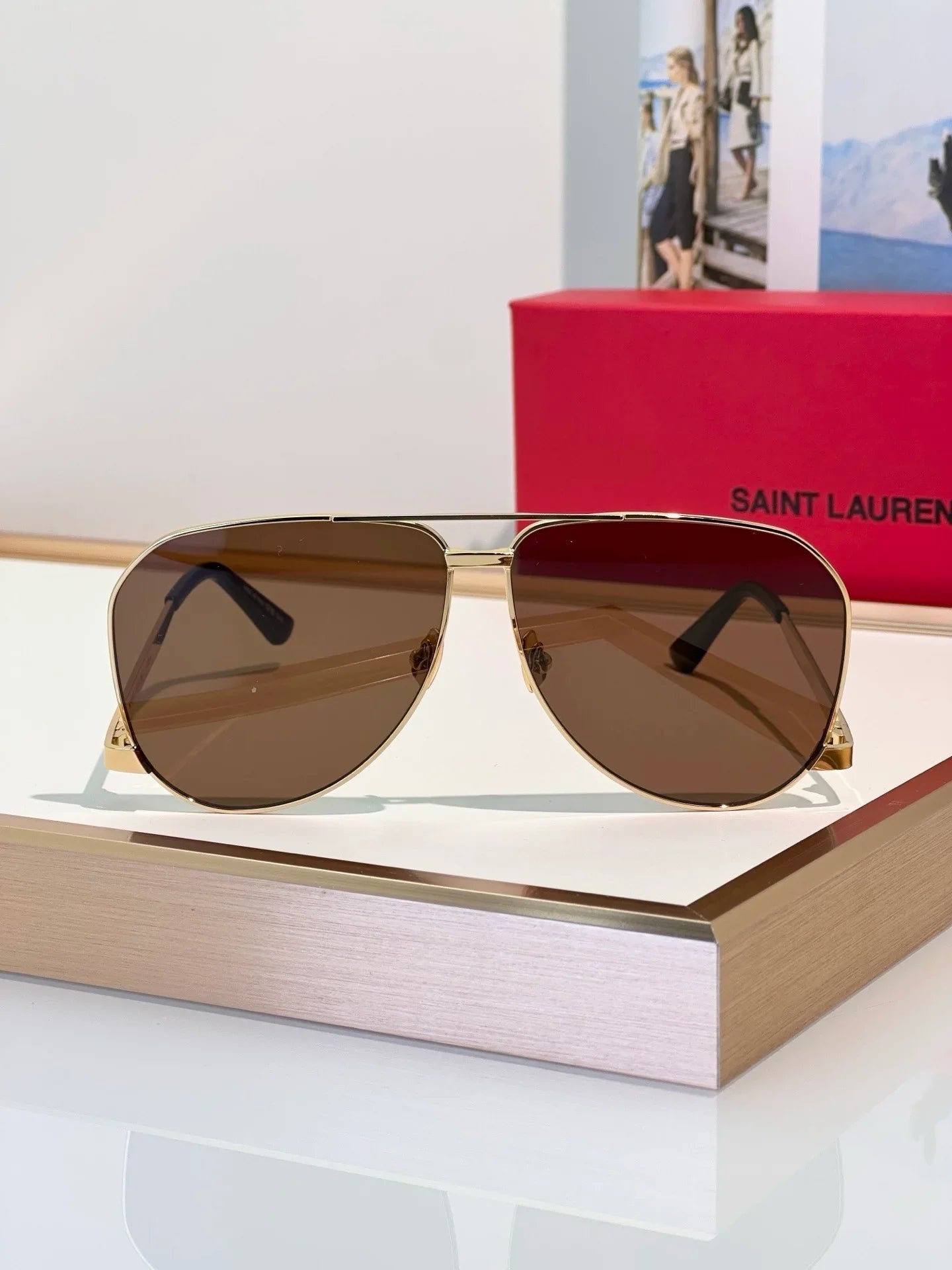 YSL Saint Laurent SL 690 DUST Sunglasses ✨