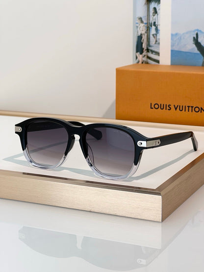 Louis Vuitton Z3125U LV Signature Aviator Sunglasses  ✨