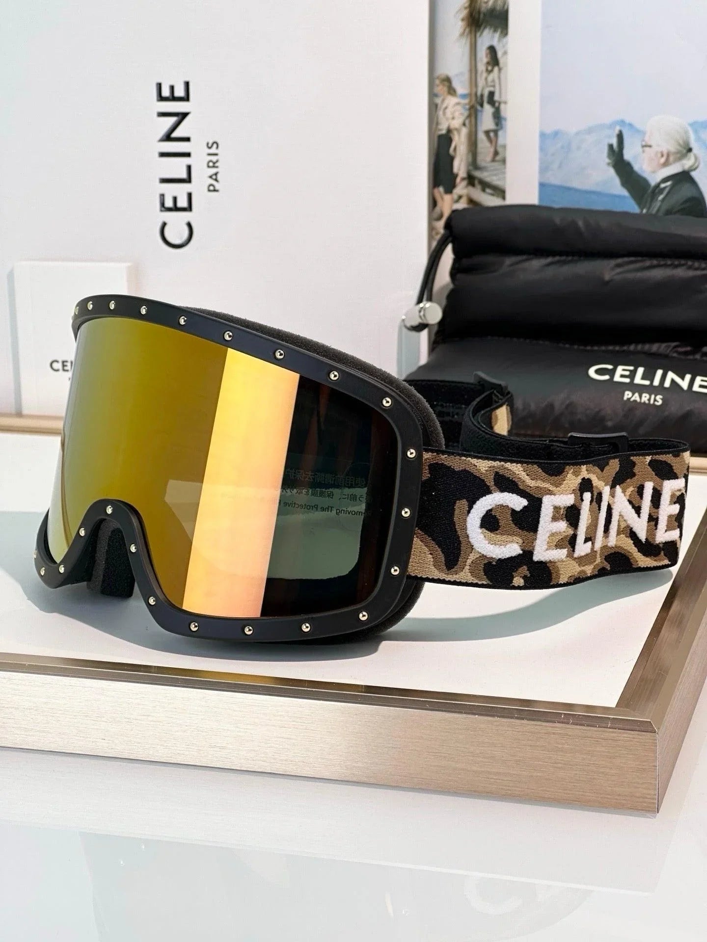 CELINE SKI MASK Goggles Sunglasses ✨