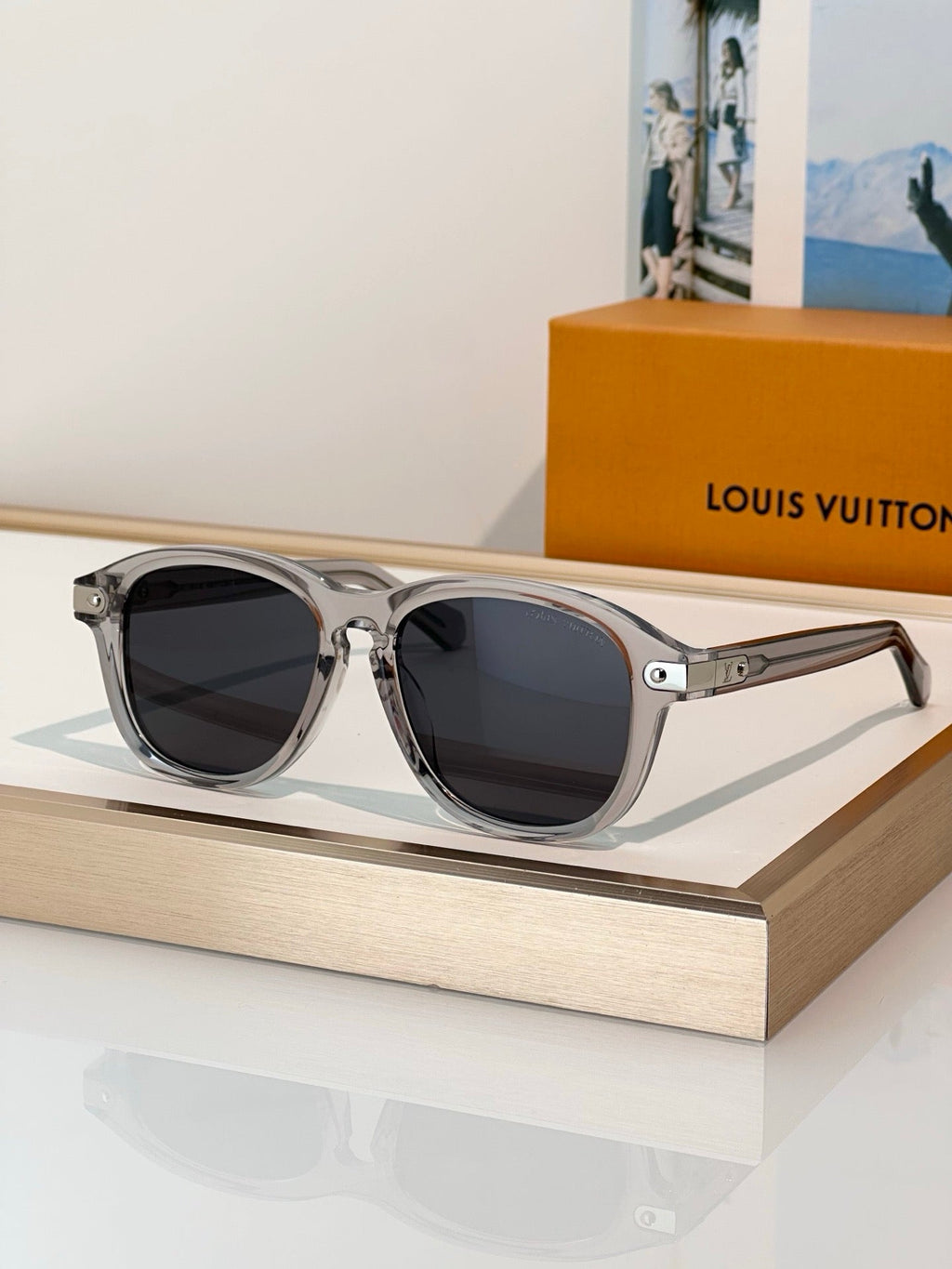 Louis Vuitton Z3125U LV Signature Aviator Sunglasses  ✨