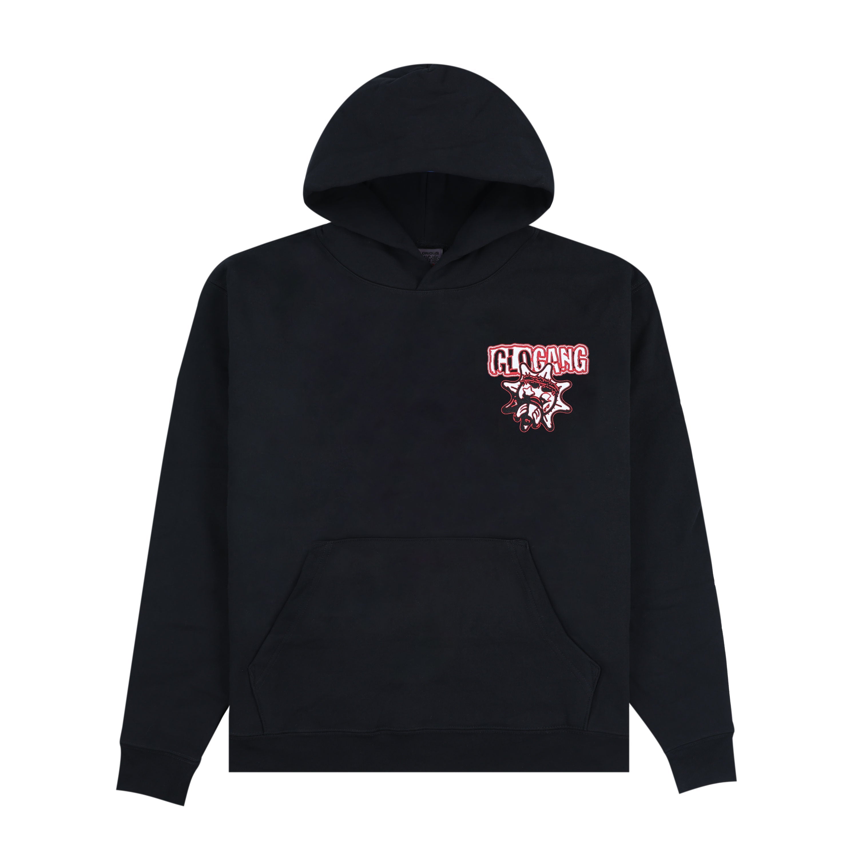 Glo Sun Logo 2025 Infrared Hoodie (Black)
