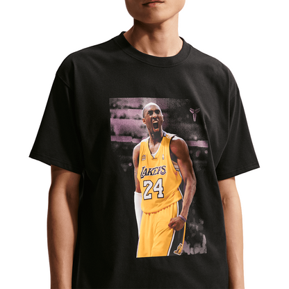 KOBE MAX90 "MAMBA MENTALITY" BASKETBALL T-SHIRT BLACK