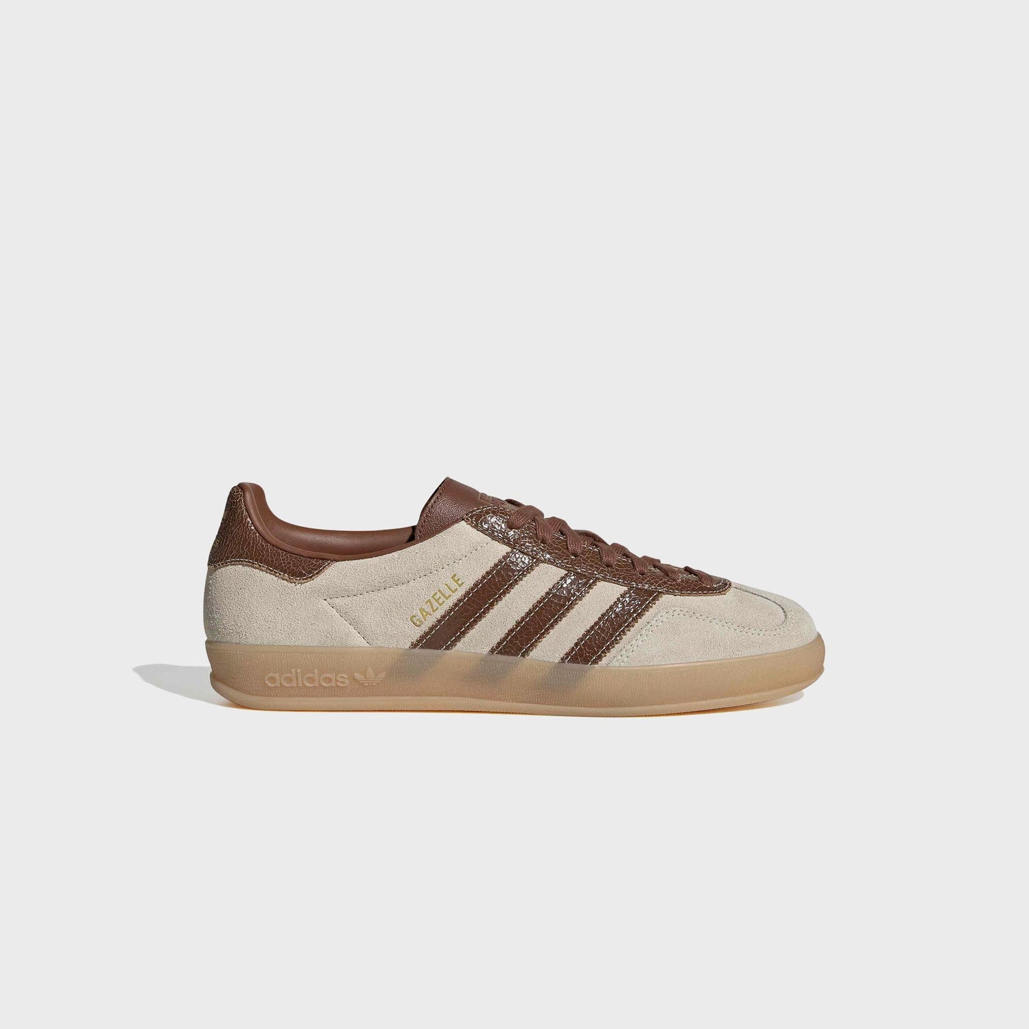adidas Gazelle Indoor - Off White / Preloved Brown / Gum
