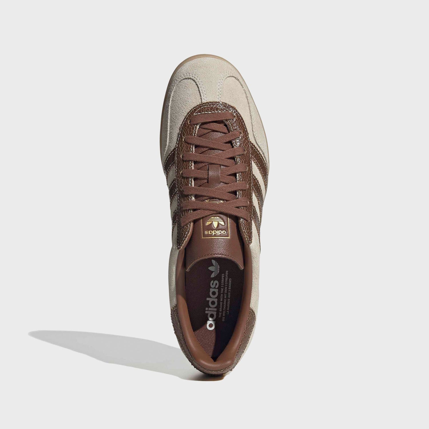 adidas Gazelle Indoor - Off White / Preloved Brown / Gum