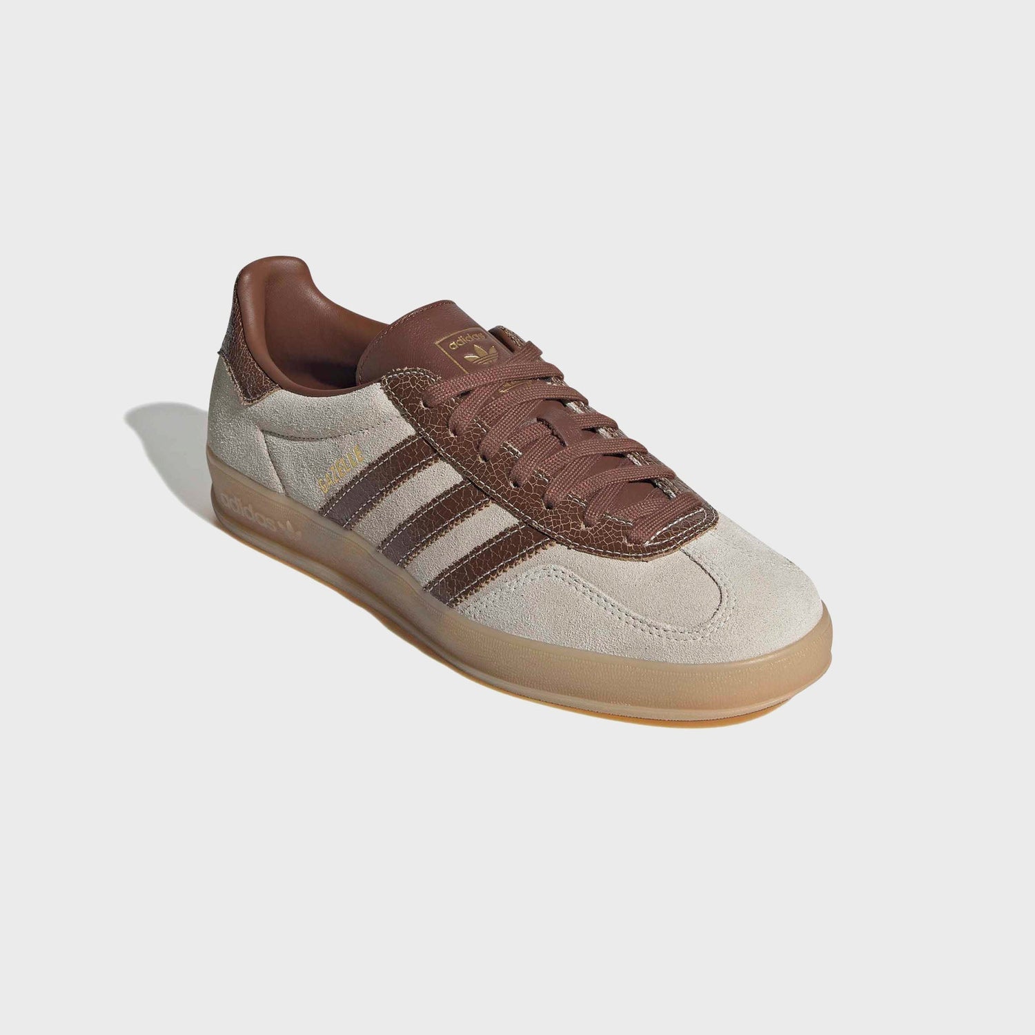 adidas Gazelle Indoor - Off White / Preloved Brown / Gum