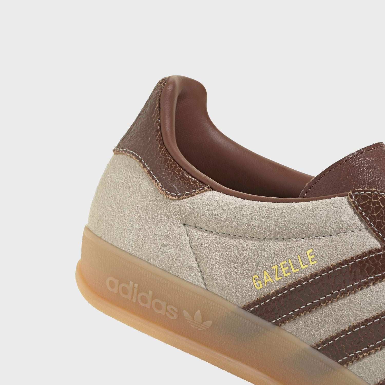 adidas Gazelle Indoor - Off White / Preloved Brown / Gum