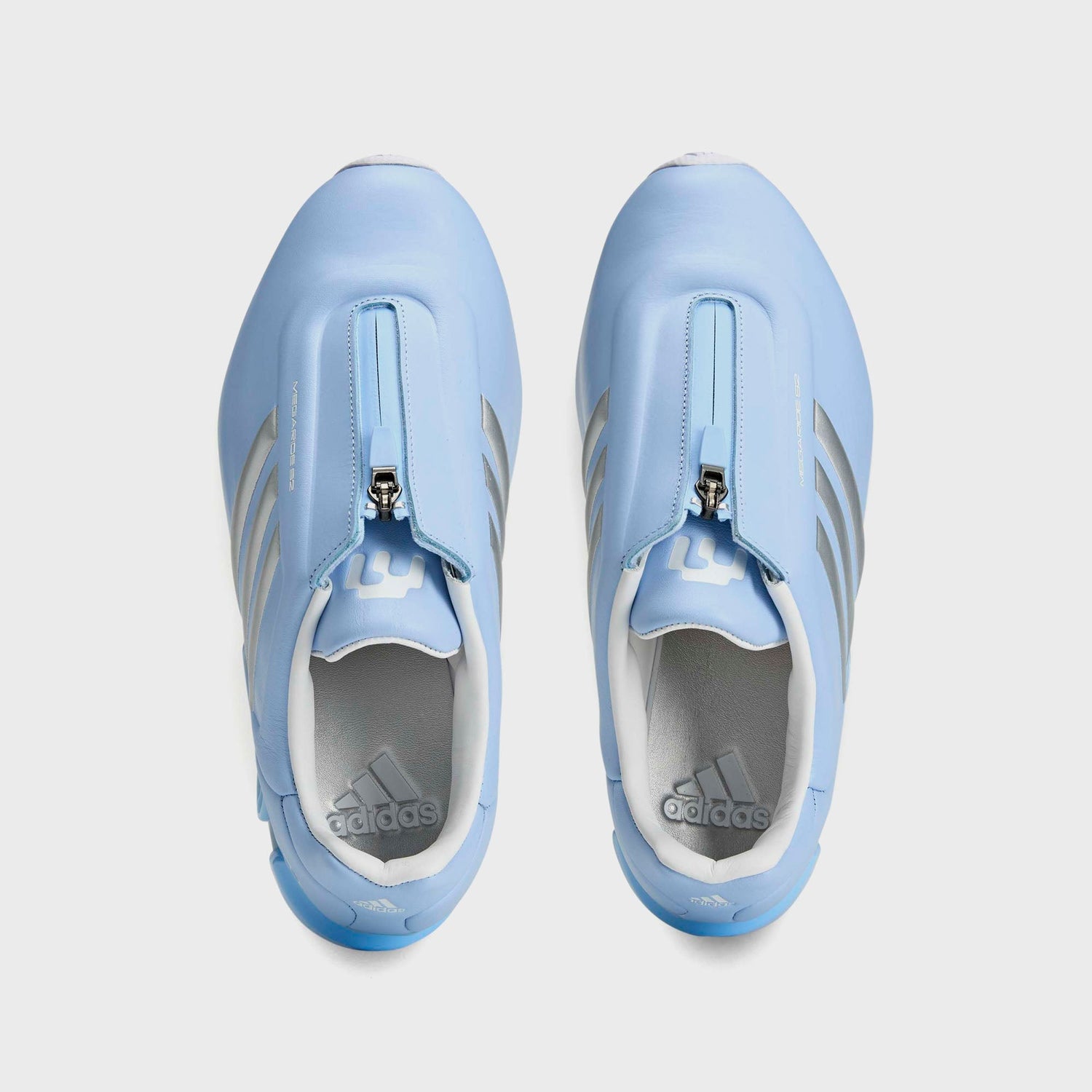 adidas x Miaou Megaride S2 - Silver Metallic / Orange