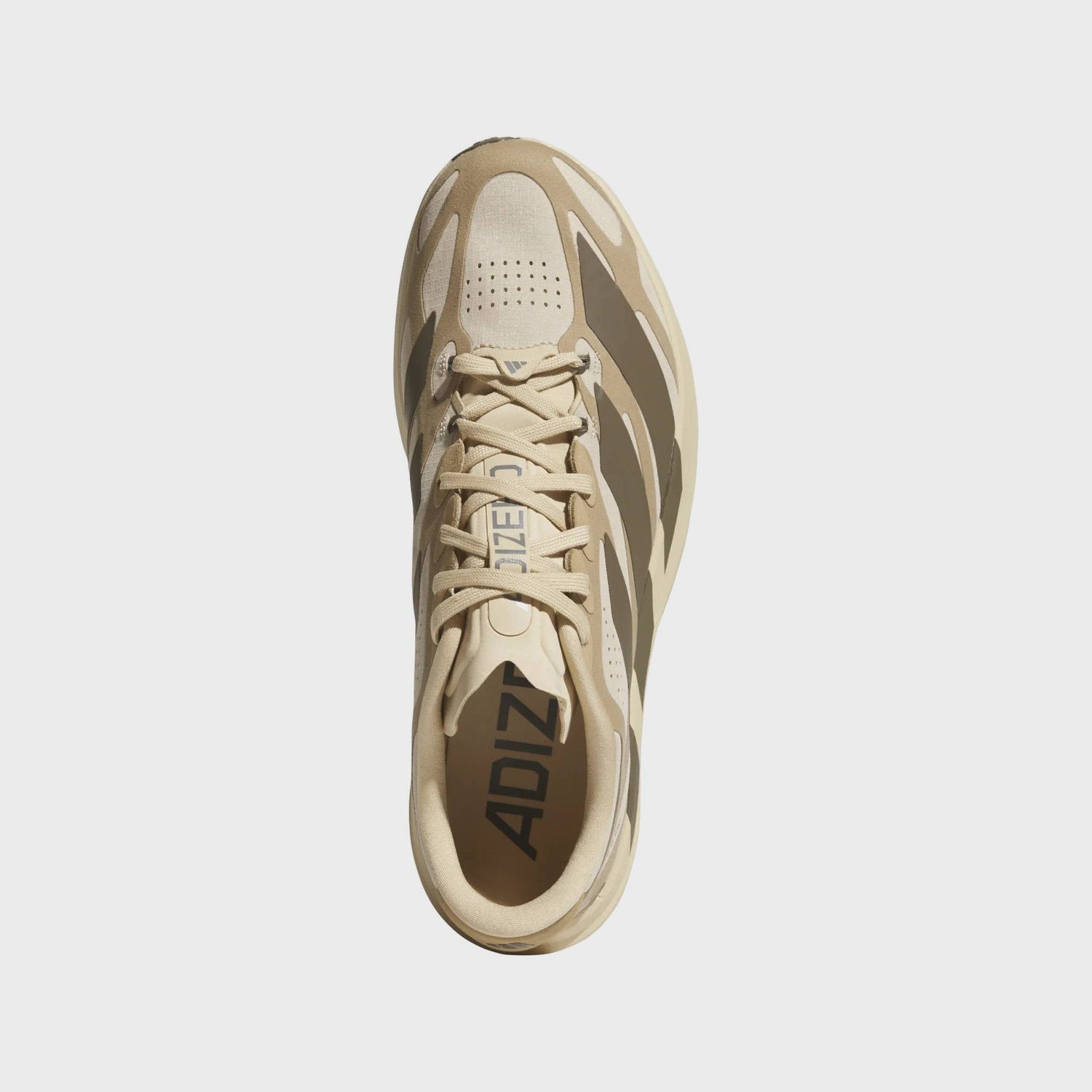adidas Adizero Evo SL Exo Suede - Magic Beige / Cargo Brown / Cardboard