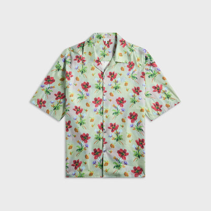 Loewe Short Sleeve Shirt - Green / Red