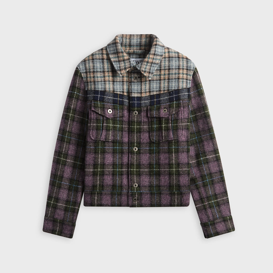 Loewe Trucker Jacket - Pink / Blue