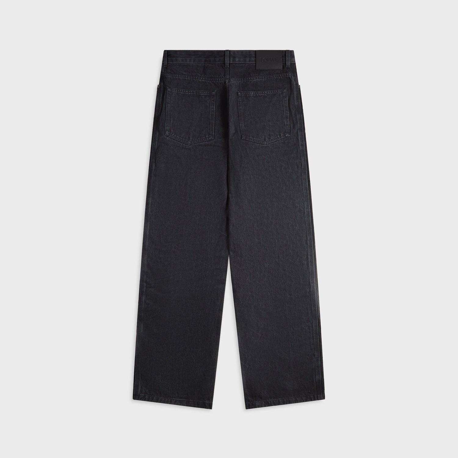 Loewe Anagram Baggy Jeans - Black