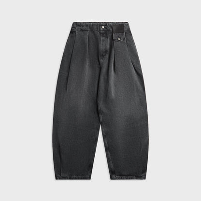 Loewe Pleated Jeans - Black