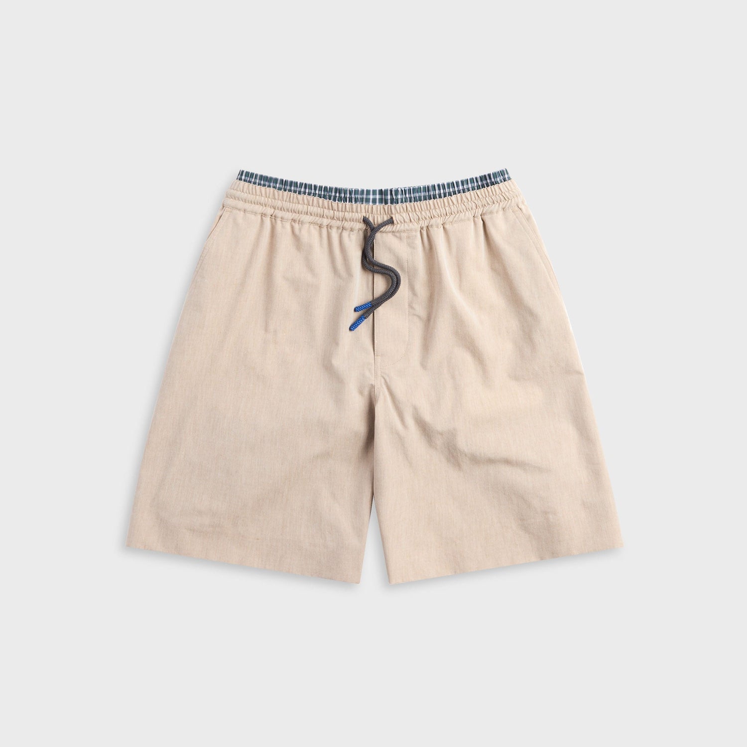 Loewe Turn-Up Cotton Short - Beige