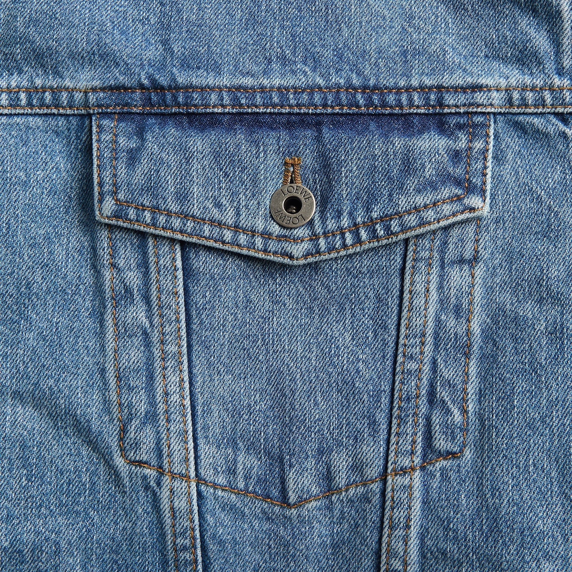 Loewe Trucker Jacket - Denim Blue
