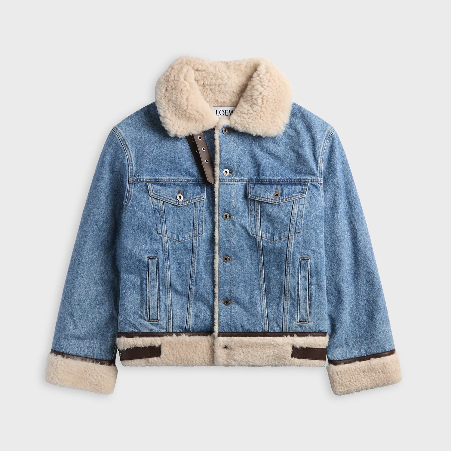 Loewe Trucker Jacket - Denim Blue