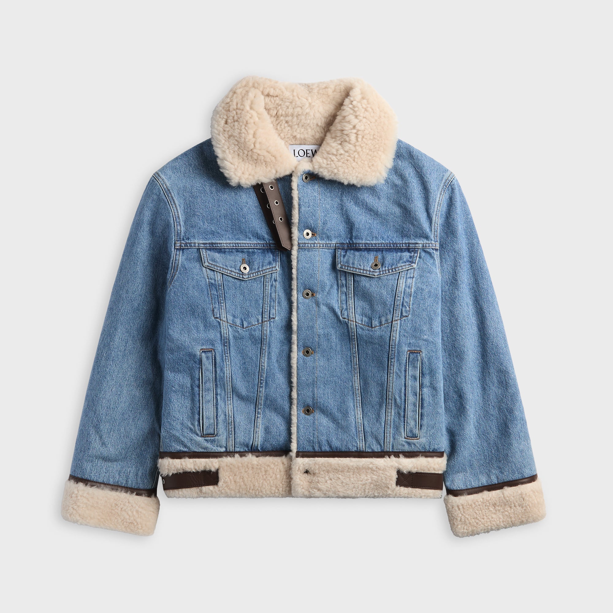Loewe Trucker Jacket - Denim Blue