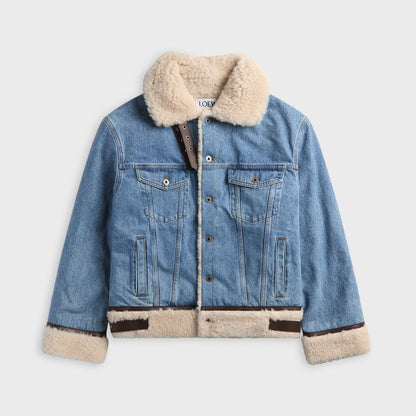 Loewe Trucker Jacket - Denim Blue
